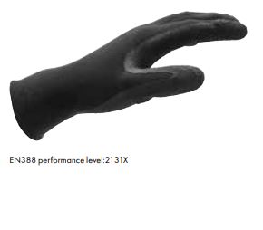 PROTECTIVE GLOVE BLACK MECHANIC